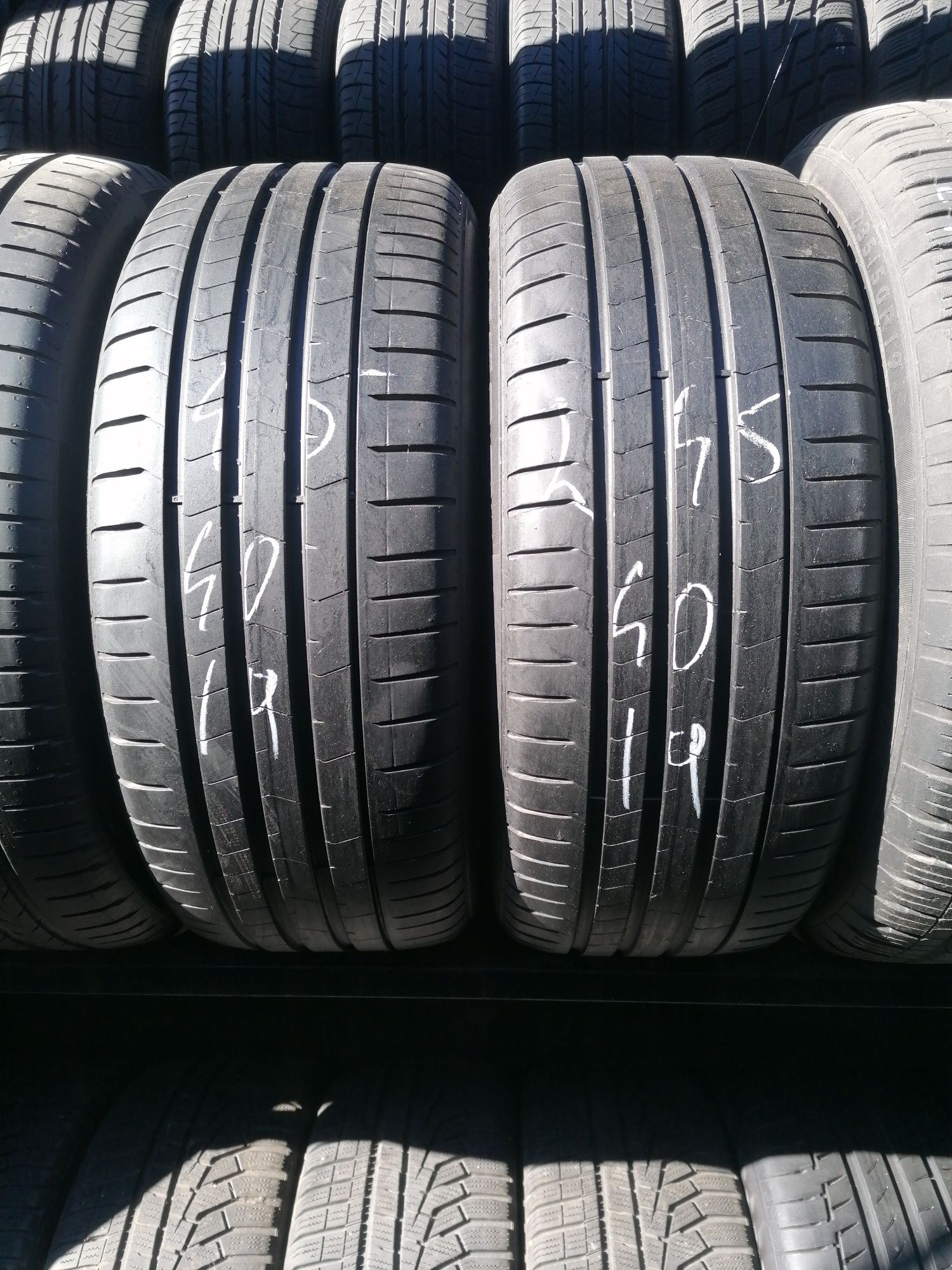 Para opon letnich używanych 245/40r19