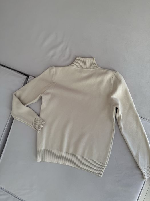 Молочна трикотажна кофта Solmar, котонова, з комірцем, базова, xs-s