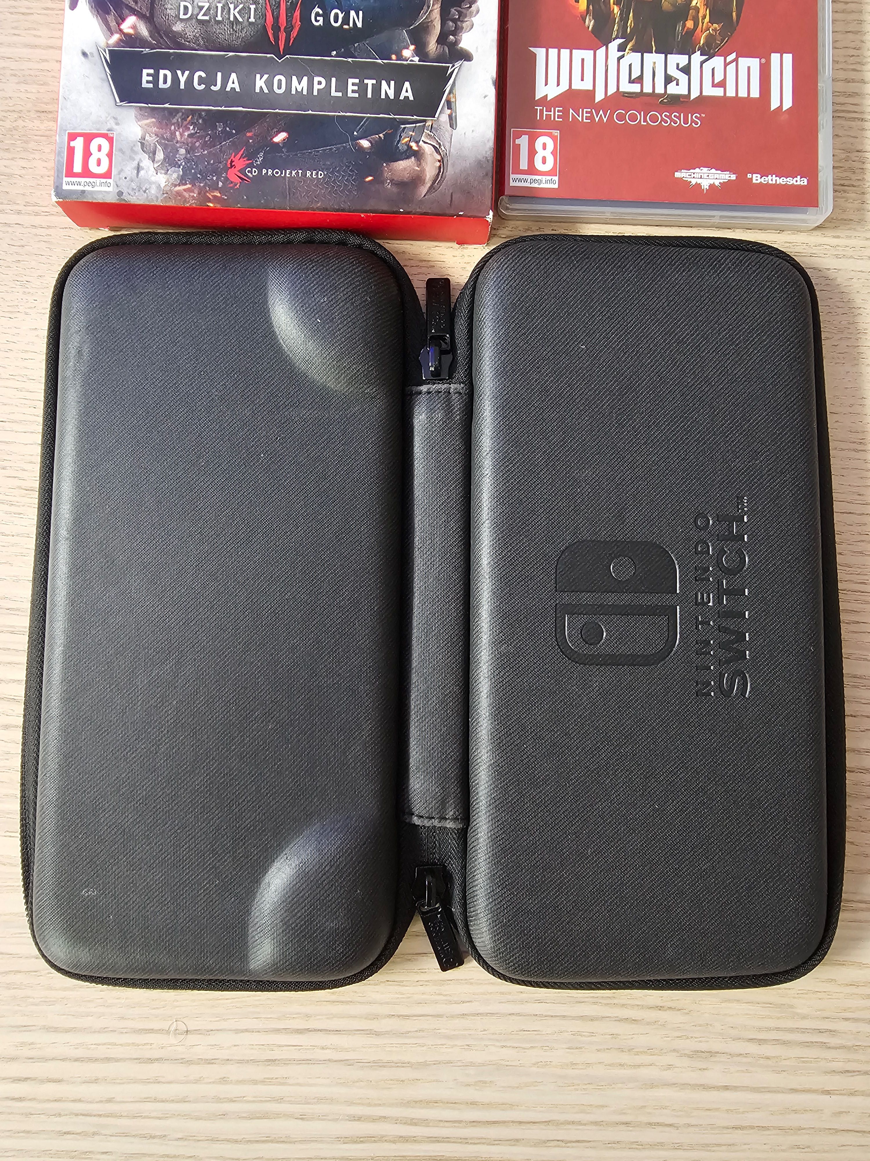 Nintendo Switch Lite + etui, szkło, karta pamięci, Wiedźmin 3, Wrocław