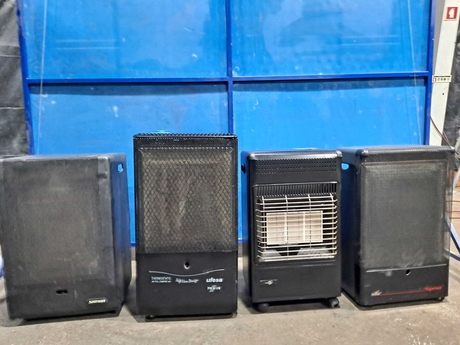 Aquecedores a gás samar e superser