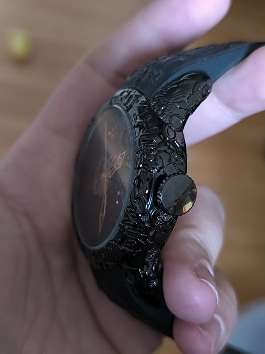 Zegarek Megalith nakręcany z widocznym mechanizmem