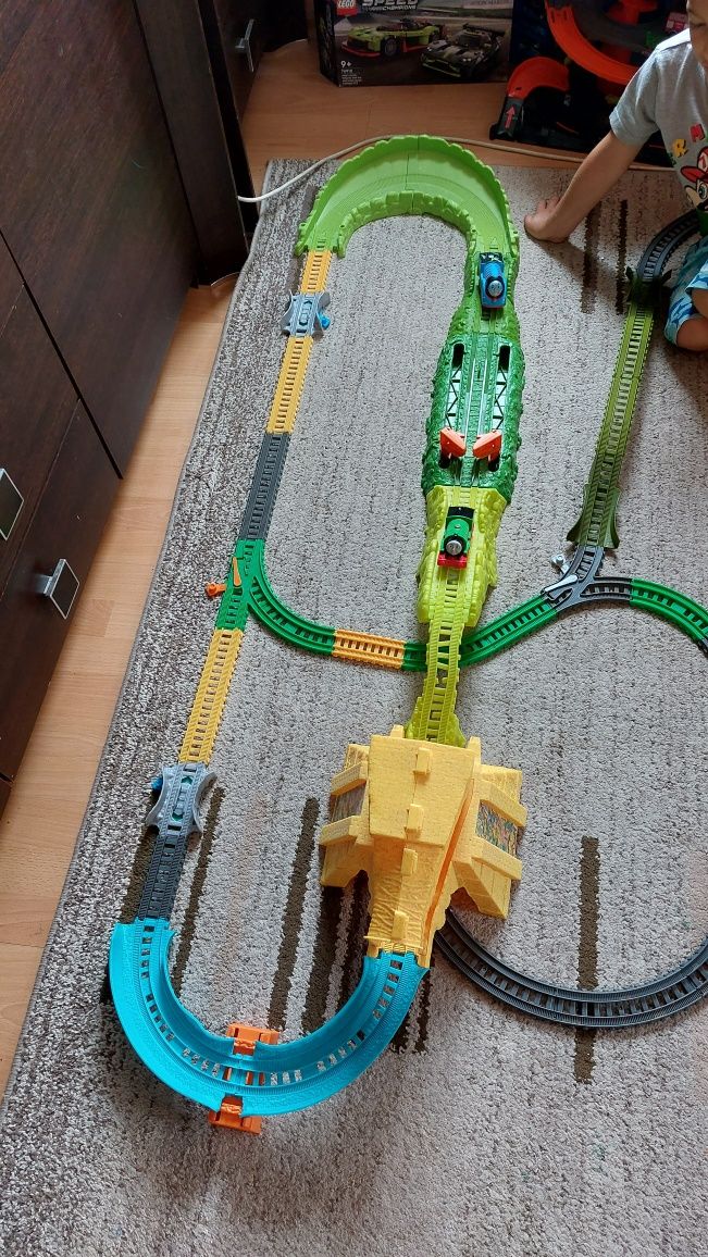 Mega wielki zestaw torów Tomek  przyjaciele Fisher Price