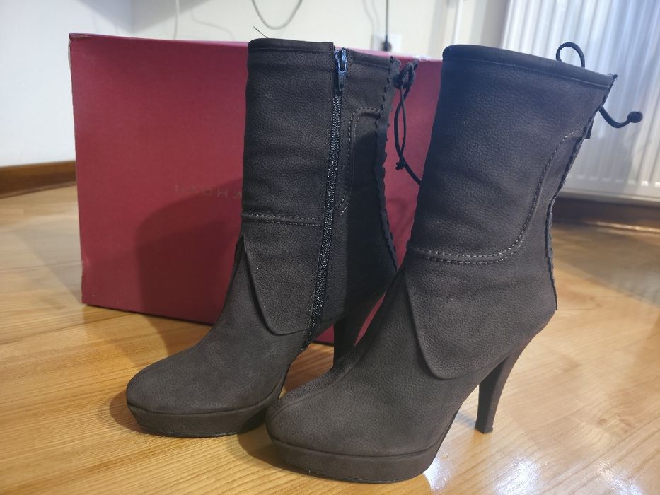 Sprzedam skurzane buty damdkie