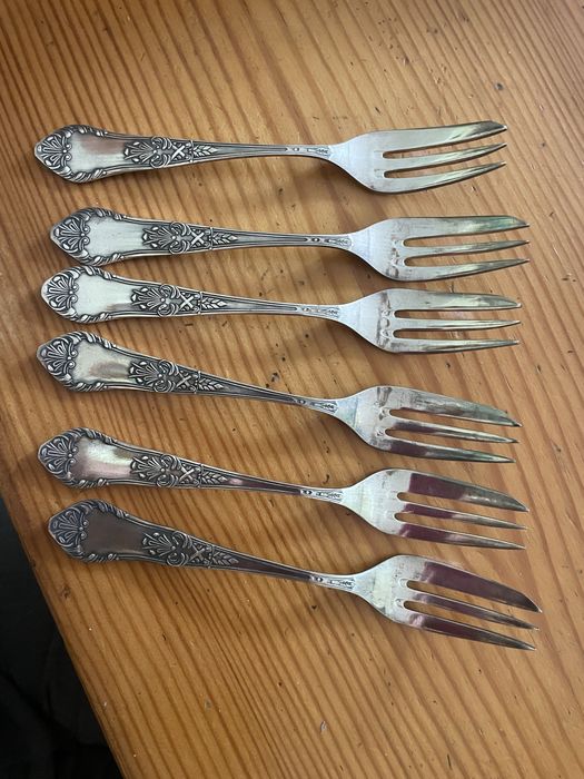 Widelczyki posrebrzane vintage