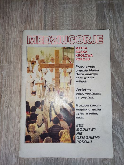 Książka broszura religijna Medziugorie