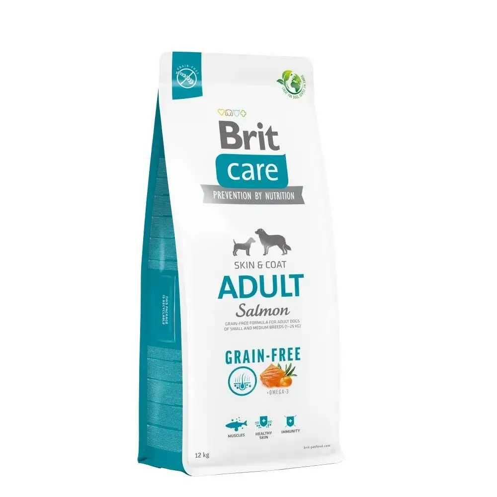 Brit Care Dog Grain-free Adult Salmon 3,4 кг корм собак (лосось)