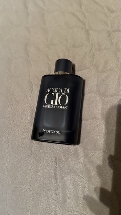 Oryginalne opakowanie po perfumach aqua di gio giorgio armani profondo
