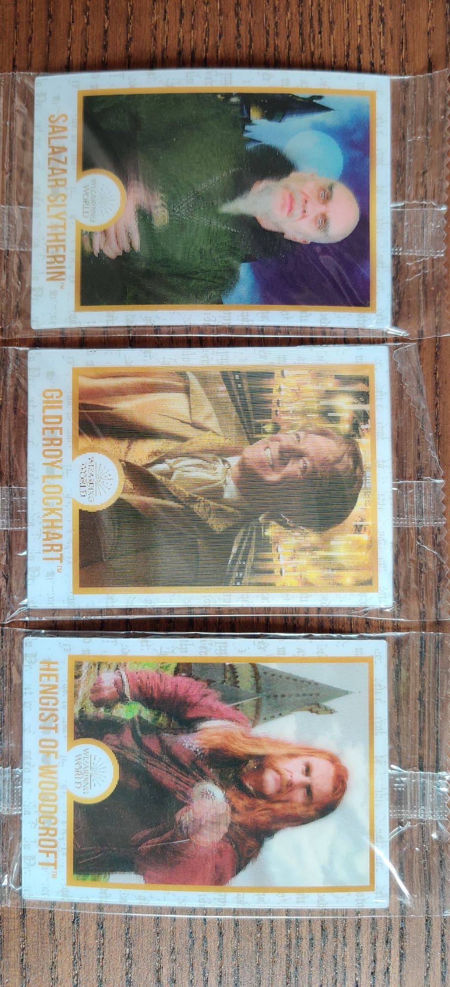 3 cartas Harry Potter, Salazar + Gilderoy + Hengist