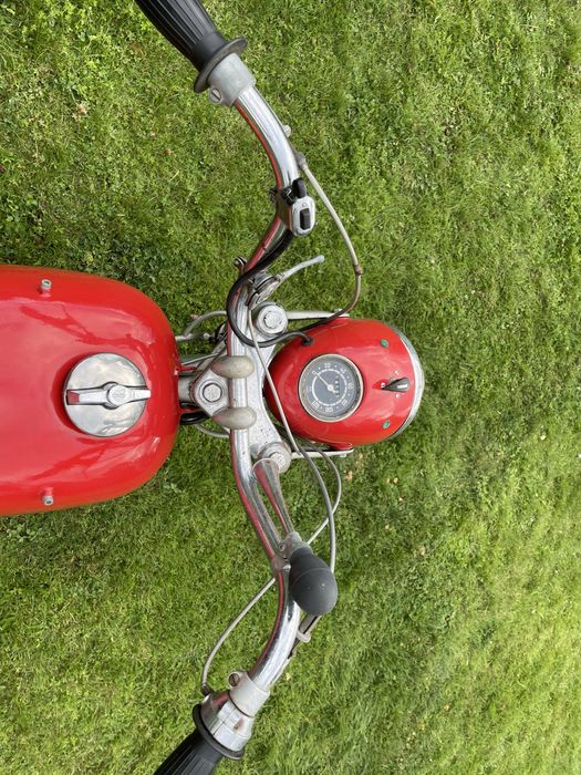 NV 36 Motocykl wojskowy z 1954 roku