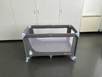 Cama / berço de viagem kinderkraft azul