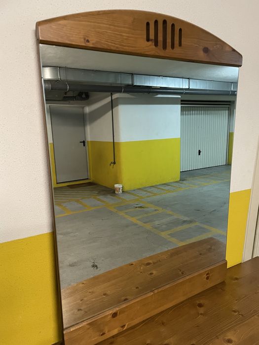 Conjunto credencia+espelho