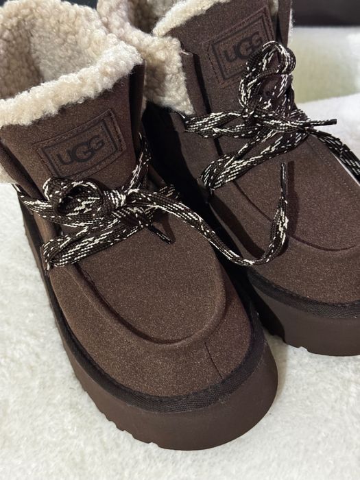 UGG FUNKARRA уггі кросівки-ботинки 36-40 розміри в шоколадному кольорі