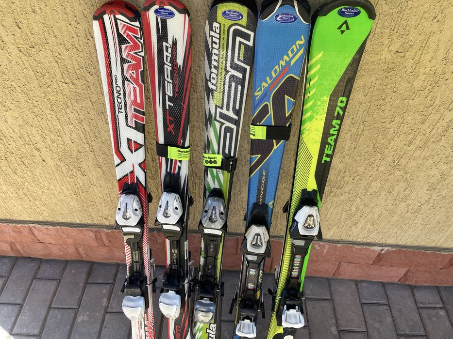 Narty 120 cm tecno pro elan salomon