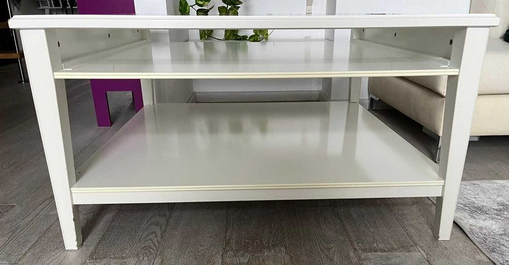 Stolik kawowy biały