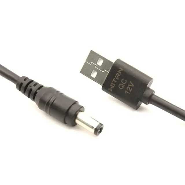 WITRN usb кабель тригер 12V 5.5*2.5  5.5*2.1 12 вольт