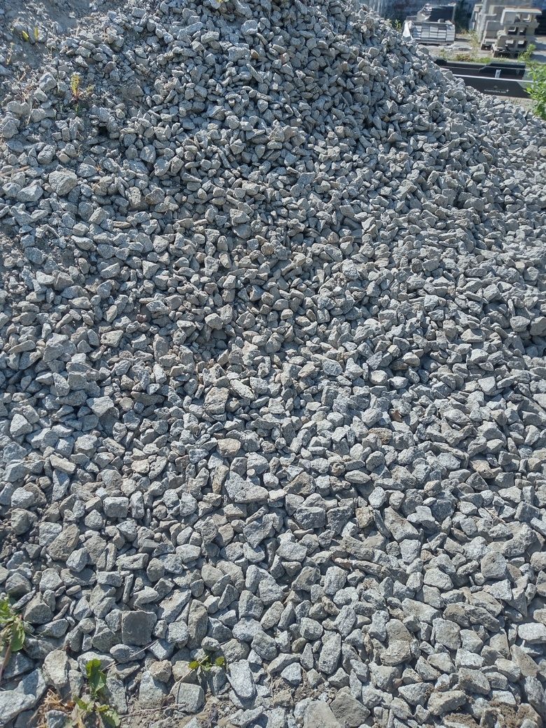 Kruszywo granitowe 0-63mm, grys granitowy, kamień ozdobny.