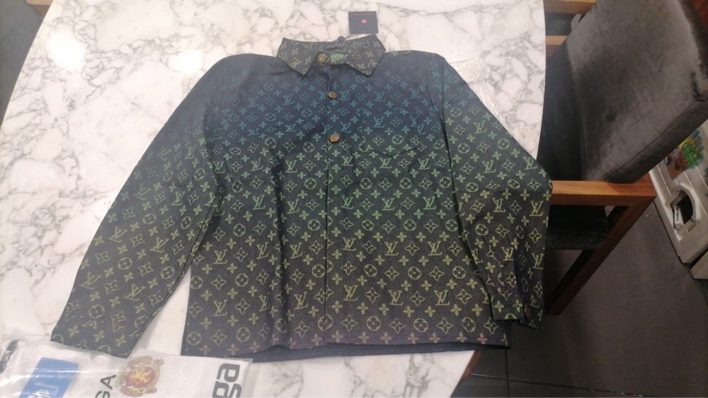 Camisa de ganga Louis Vuitton