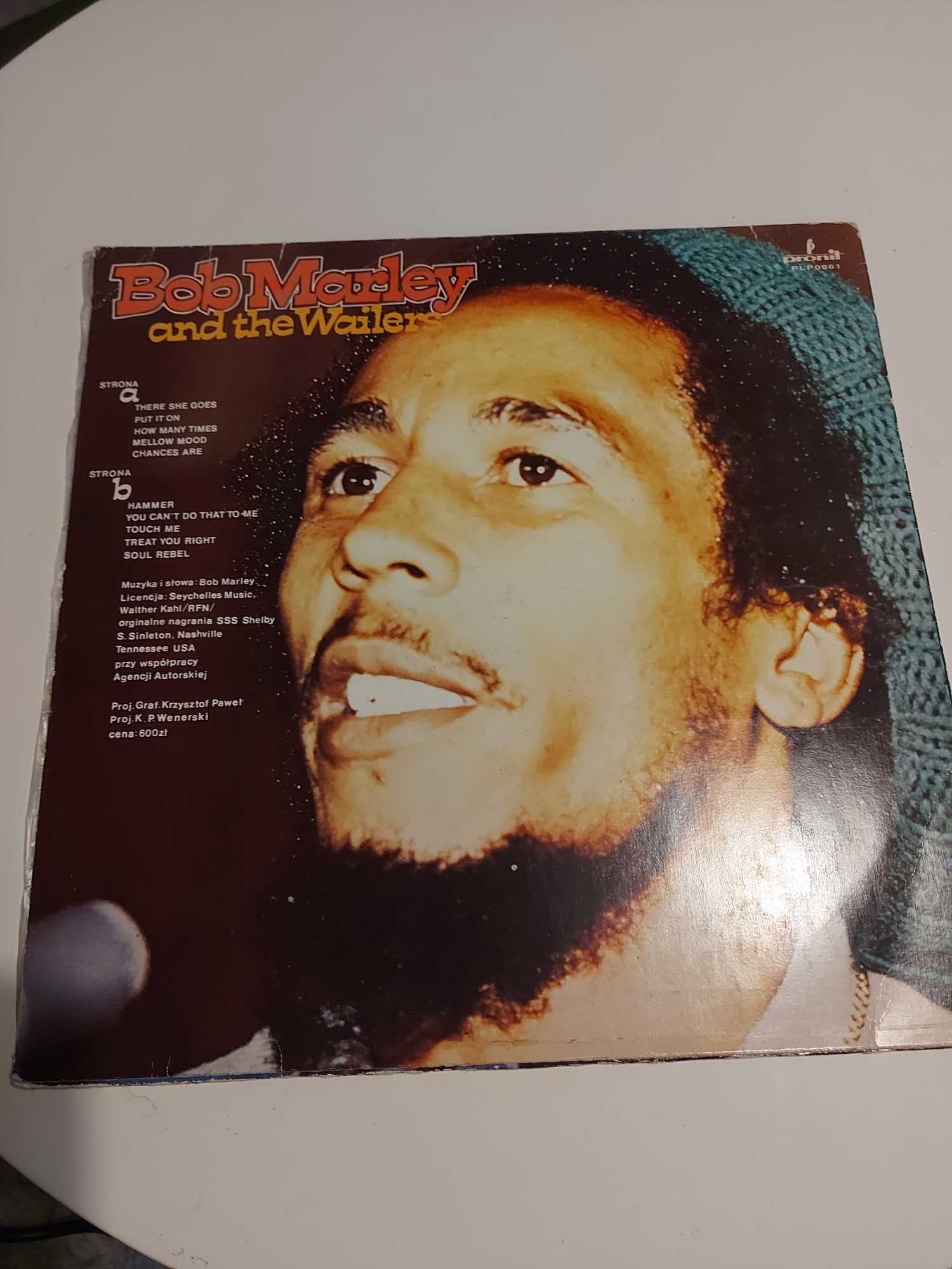 Winyl Bob Marley - " Bob Marley and the Wailers "