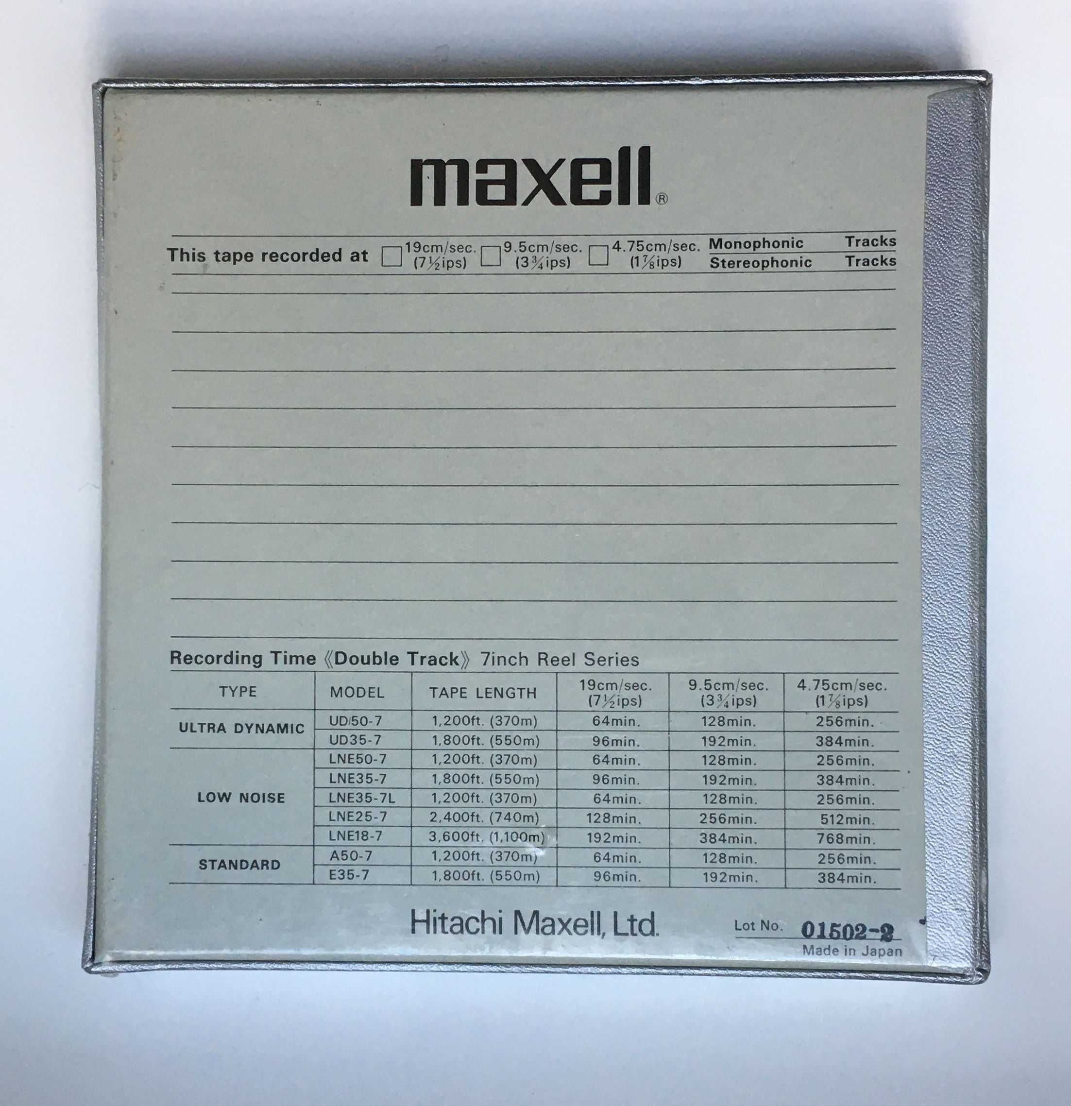 Катушка с пленкой Maxell E35-7