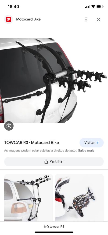 Suporte Bicicletas TOWCAR