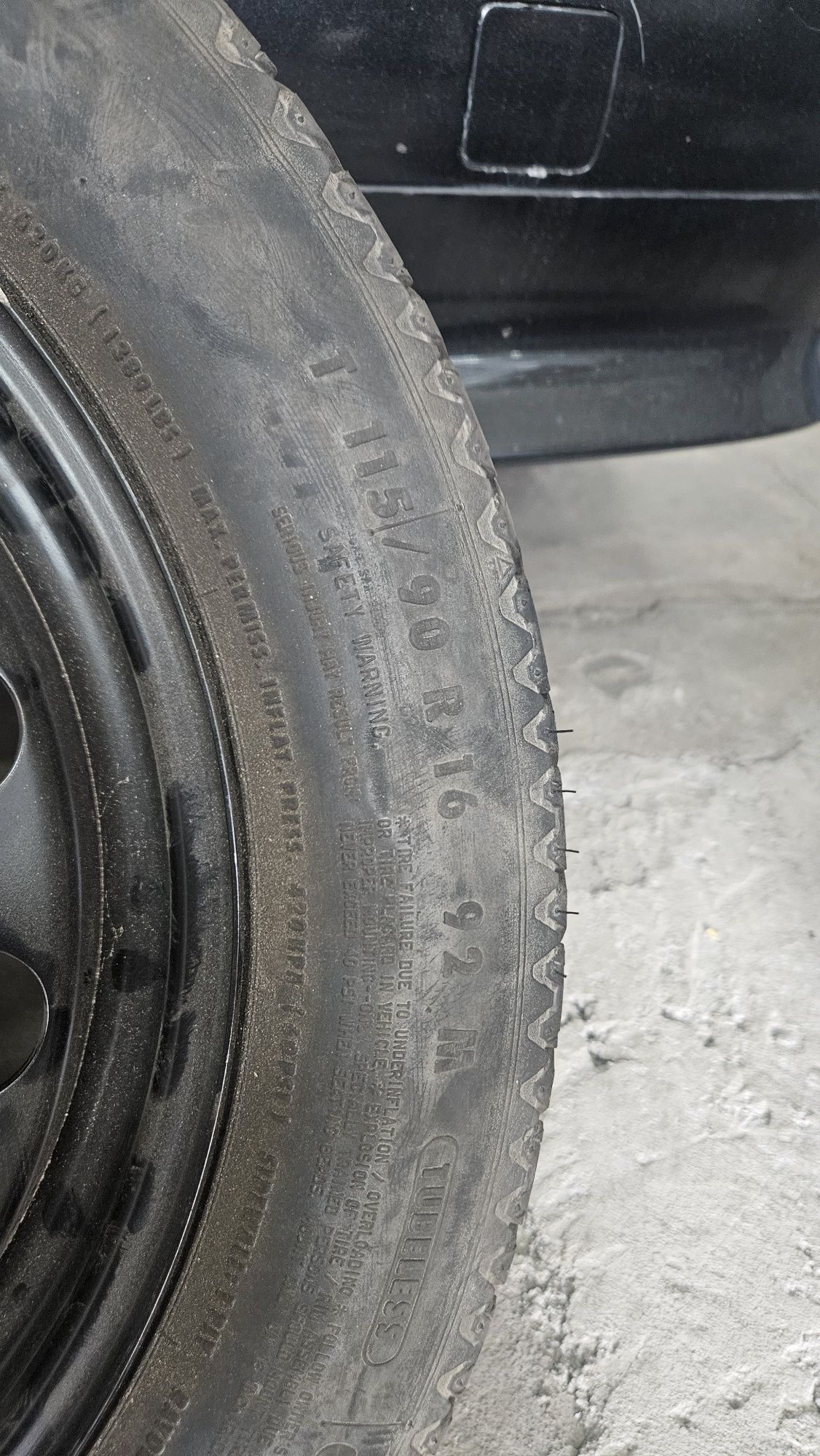 Koło dojazdowe bmw