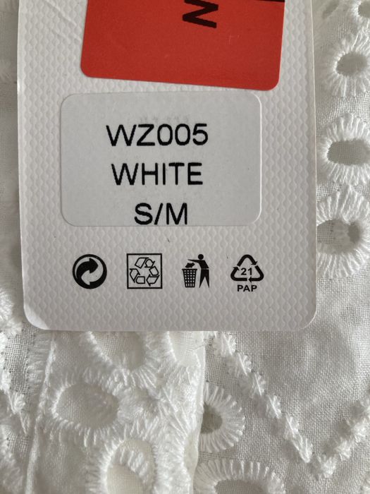 Сукня біла бавовняна S/M Milo’s Paris 100% бавовна