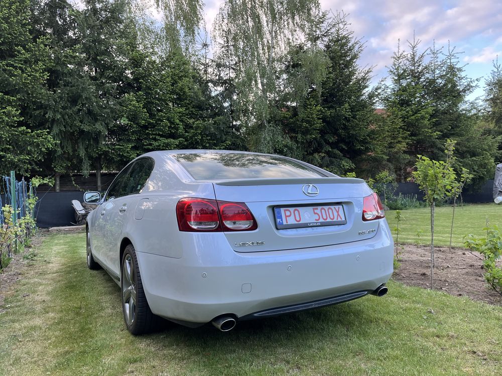 Lexus Gs 430 V8, biała perła - Glacier Frost Mica Pearl