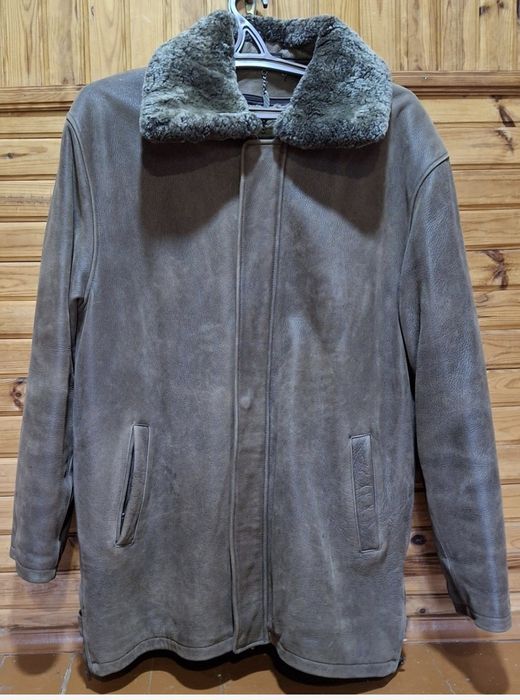 Куртка чоловіча натуральна шкіра, 4 XL (наш р.52)