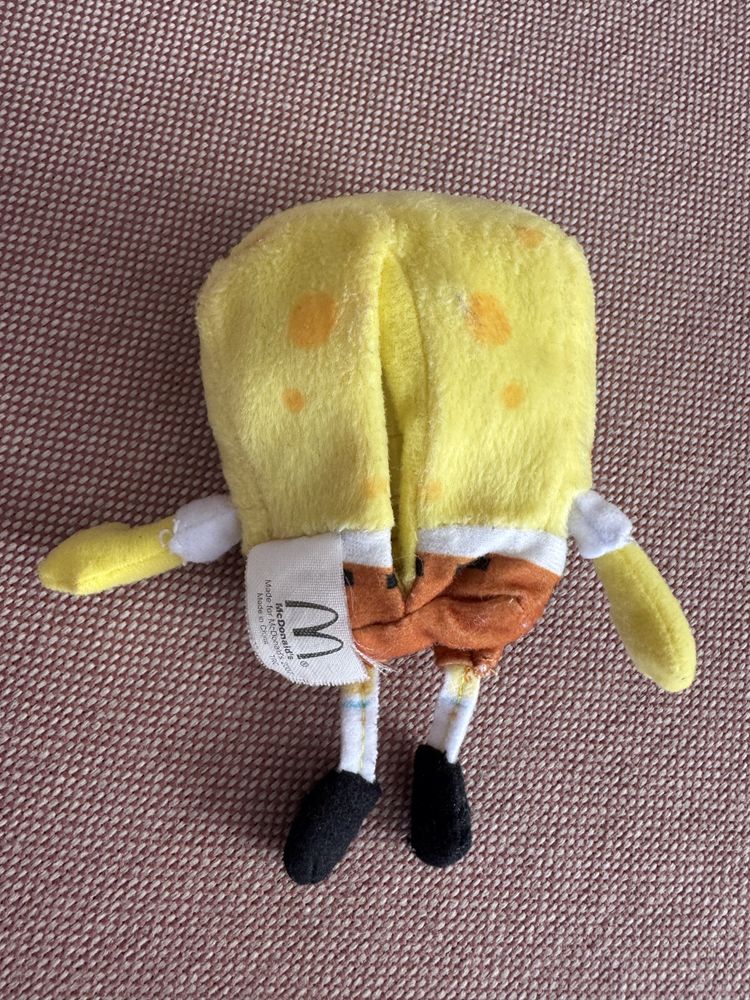 SpongeBob kanciastoporty McDonald’s maskotka 2007 rok