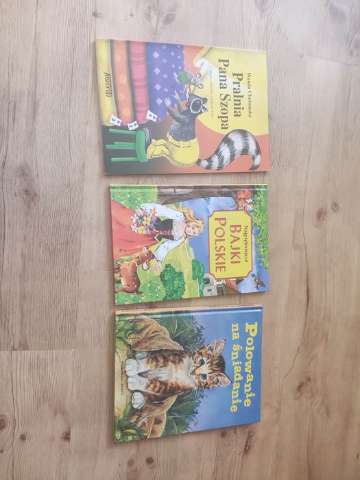 3 książki z bajkami dla dzieci