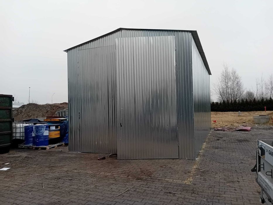 Garaż blaszak 5x6 Garaż blaszany Magazyn Wiata Garaże 5x7 6x8 7x7 8x8