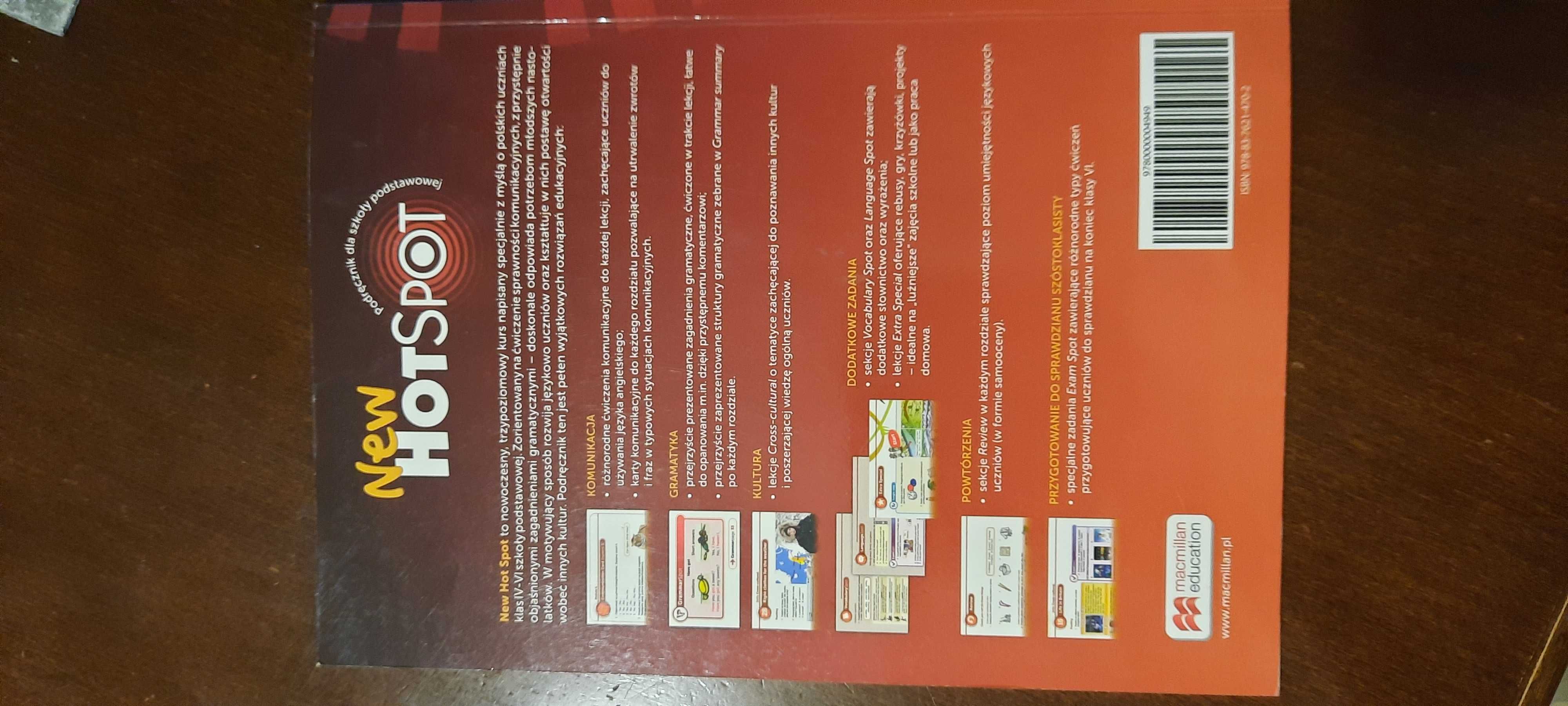 New Hot Spot 1, podręcznik dla szkoły podstawowej,  Macmillan