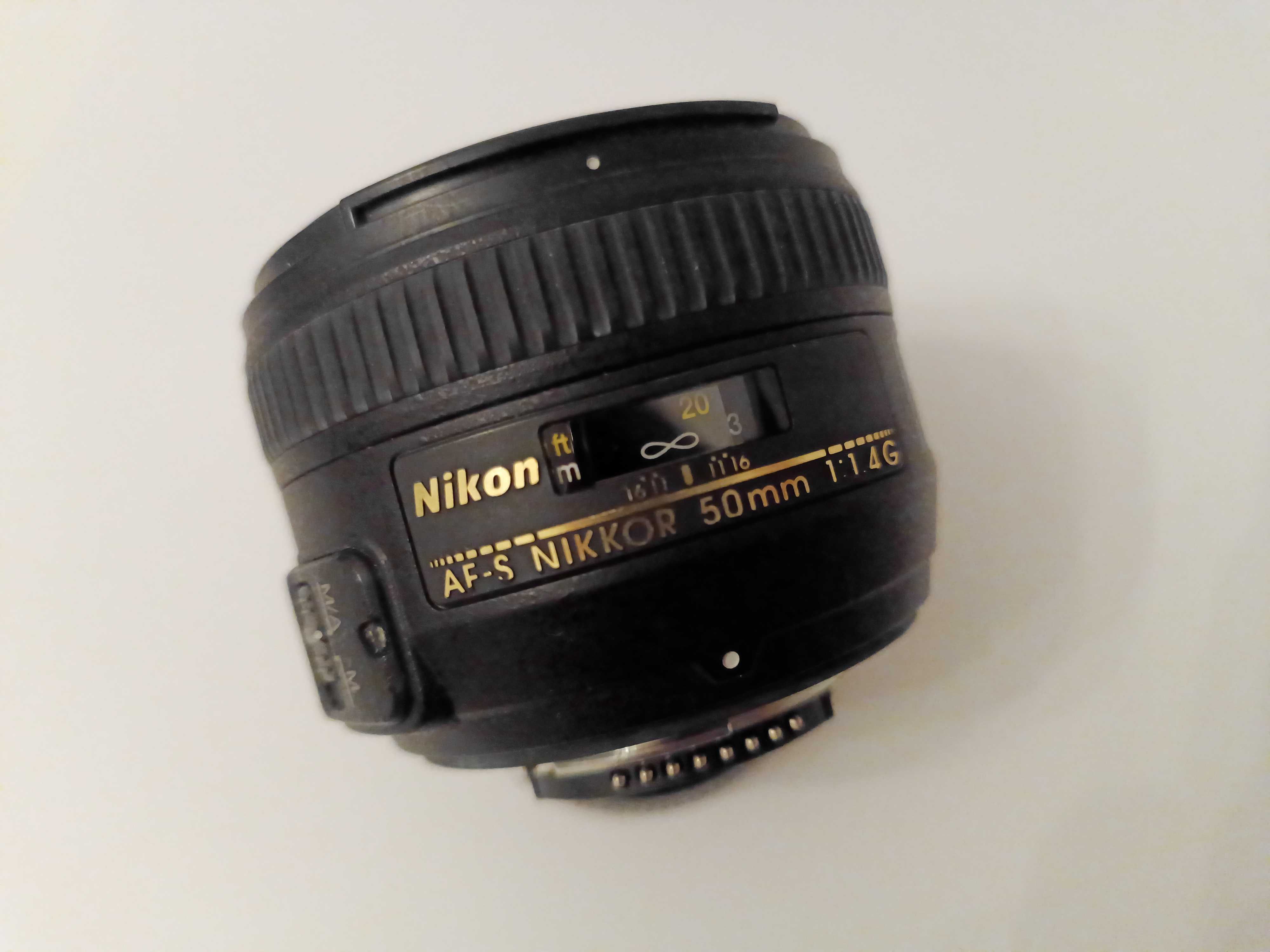 Obiektyw Nikkor 50mm AF-S 1.4 G
