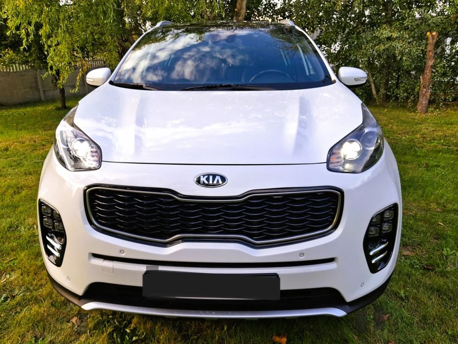 Kia Sportage Kia Sportage GT Line, biała perła.  Kamera cofania