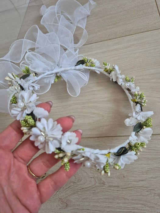 Wianek na komunię komunijny