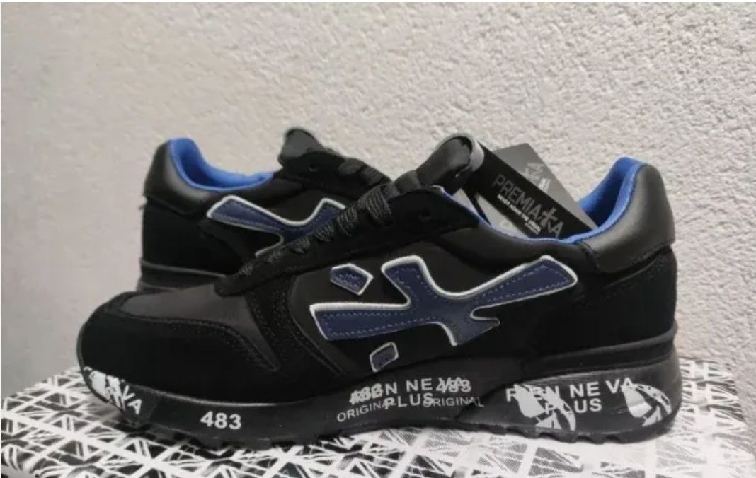 Premiata black and blue