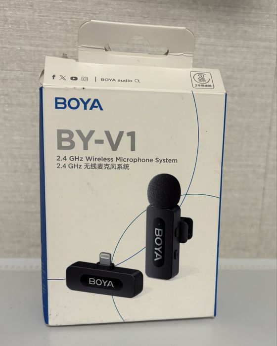 Mikrofon Boya nowy.