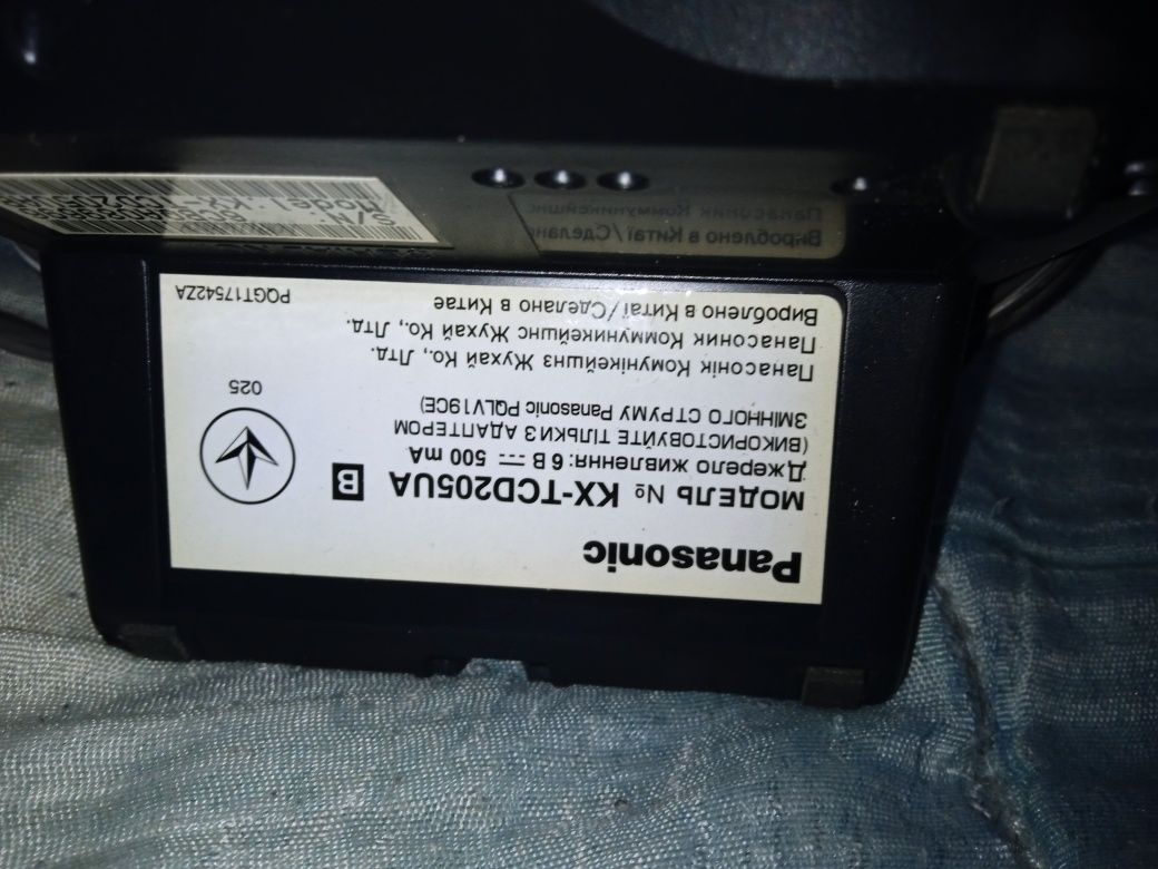 Продам радіотелефон,стан бу на вигляд новий робочій панасонік в гарном