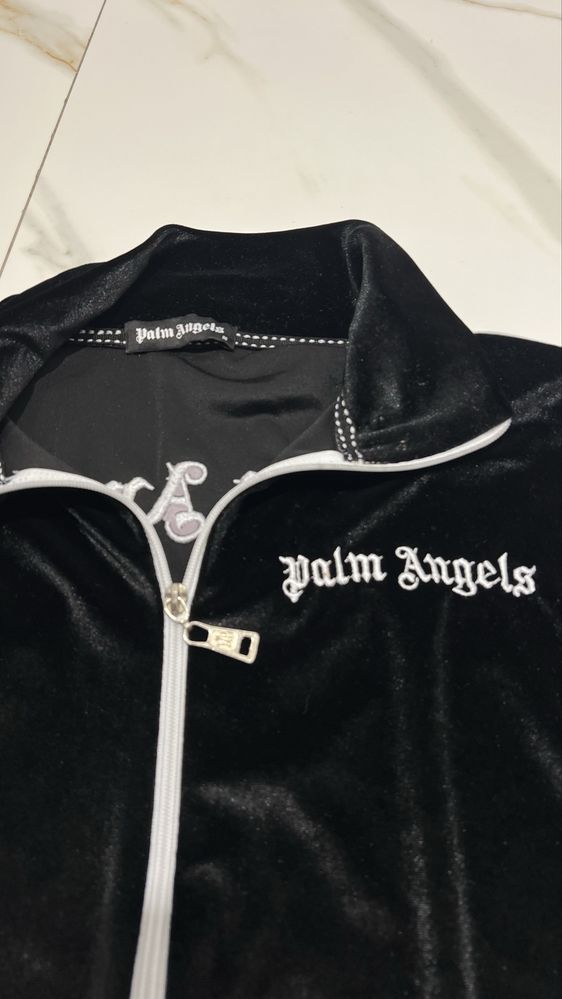 Palm Angels welurowa bluza L