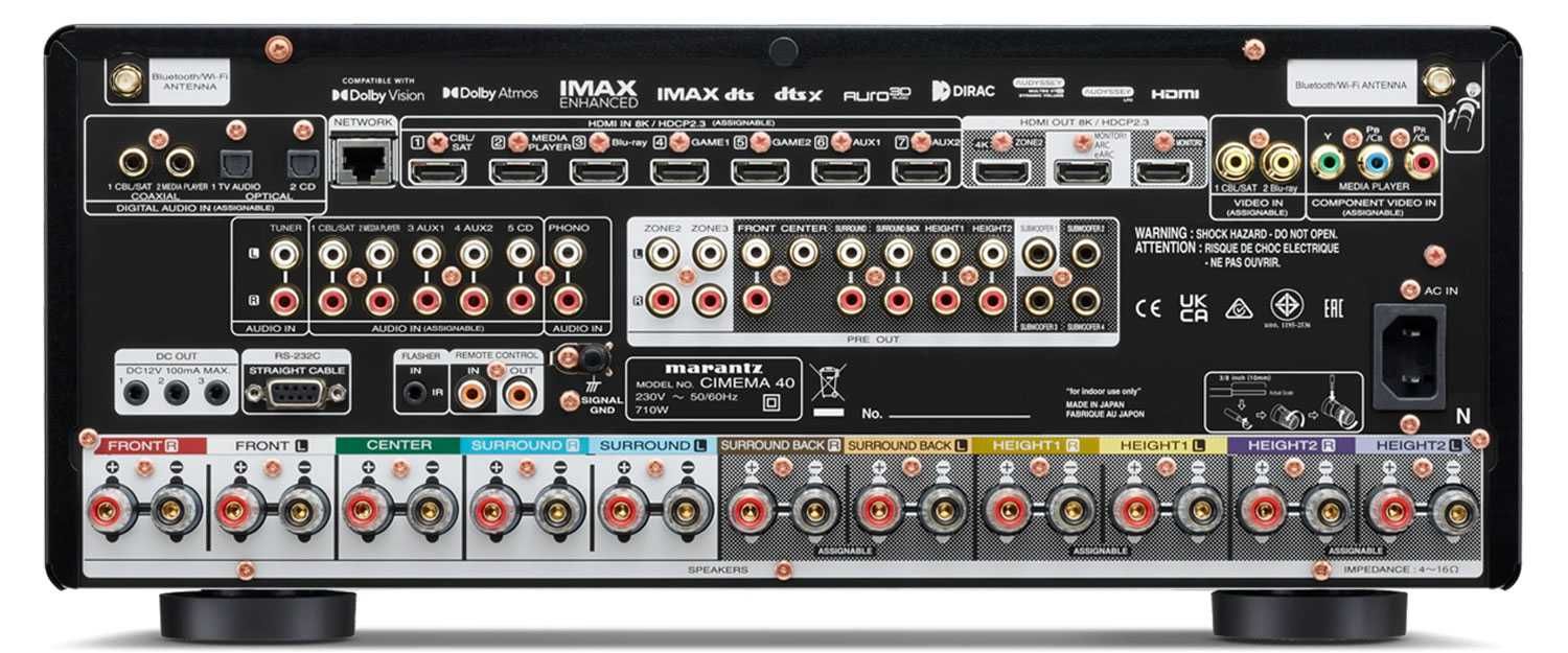 Amplituner 11.4 Marantz Cinema 40