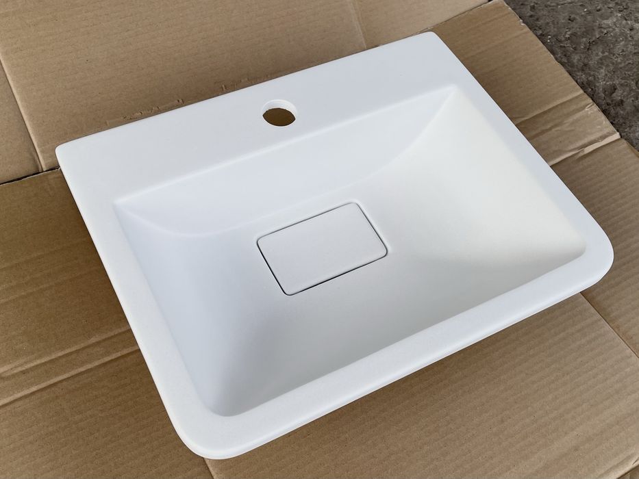 Накладной умывальник керамический / раковина на тумбу