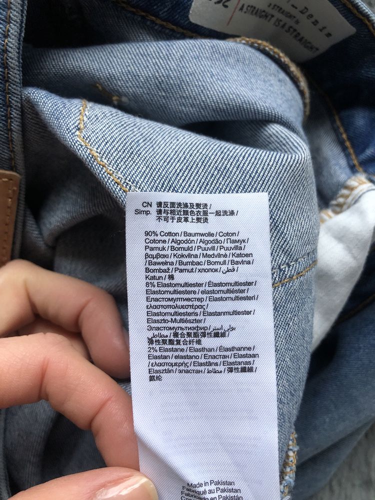135.Spodnie jeansowe Esprit denim900 MinnesotaST W26L32 proste nogawki