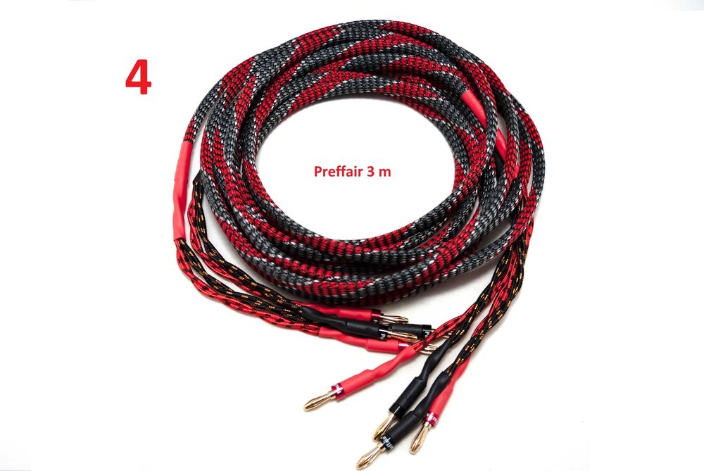 акустические кабели Audiocrast Preffair 2/2,5/3 метра