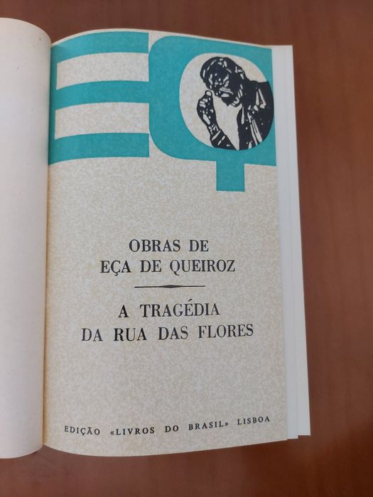 2 livros "Obras de Eça de Queiroz"