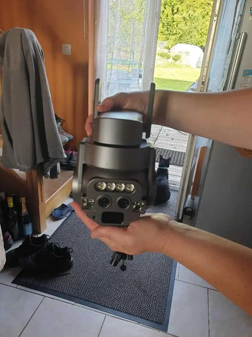 8MP 4K Inteligentna Kamera CCTV WIFI PTZ, Zoom 10X, wykrywanie osób