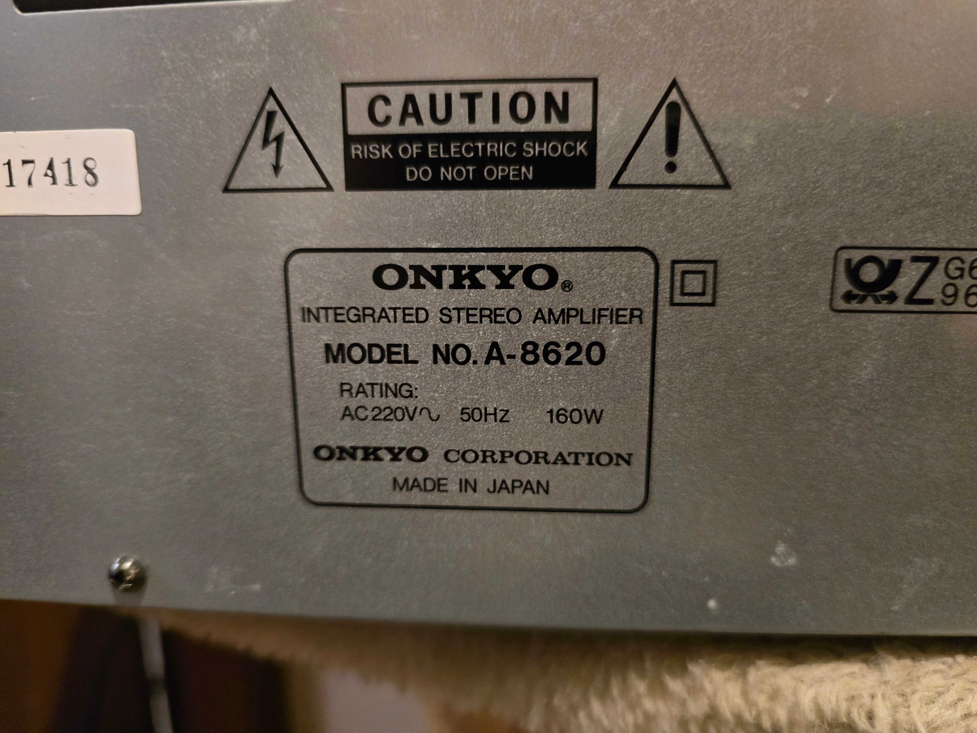 Wzmacniacz Onkyo A-8620 bardzo dobry stan