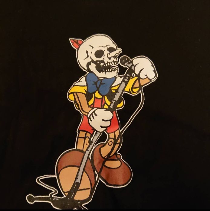 legit Number (N)ine x Disney Goofy Skull Tee size 2 archive rare