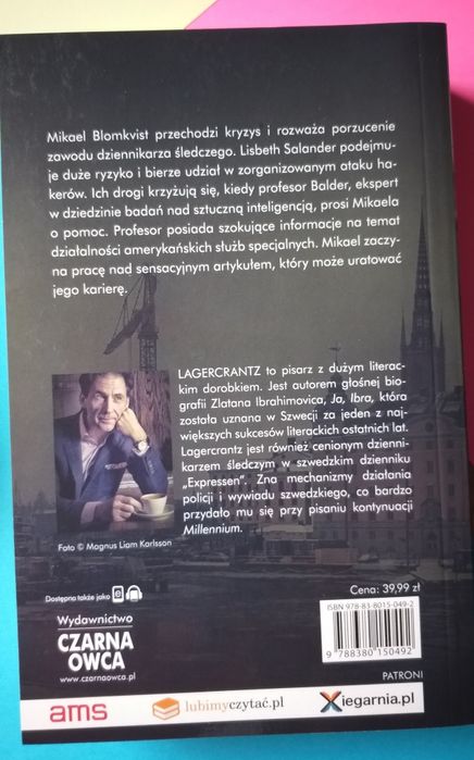 Co nas nie zabije - David Lagercrantz Millenium