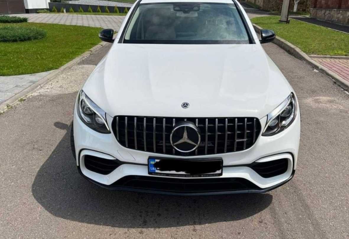 Передний и задний бампер Обвес Mercedes GLC X253 2015-2019г GLC63 AMG