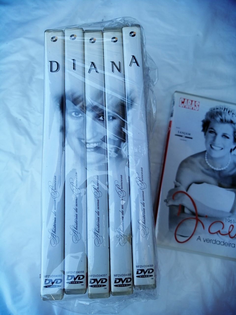 5 DVD Princesa Diana
